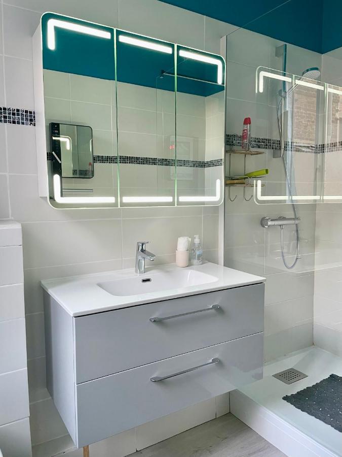 La Bateliere, Appartement Mer Avec Patio Prive Mers-les-Bains Buitenkant foto
